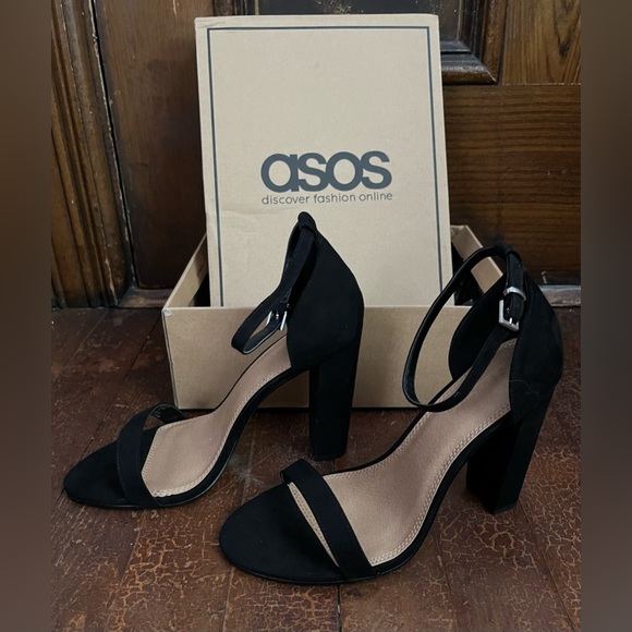 NWT ASOS Barely There heeled sandals - Picture 5 of 9